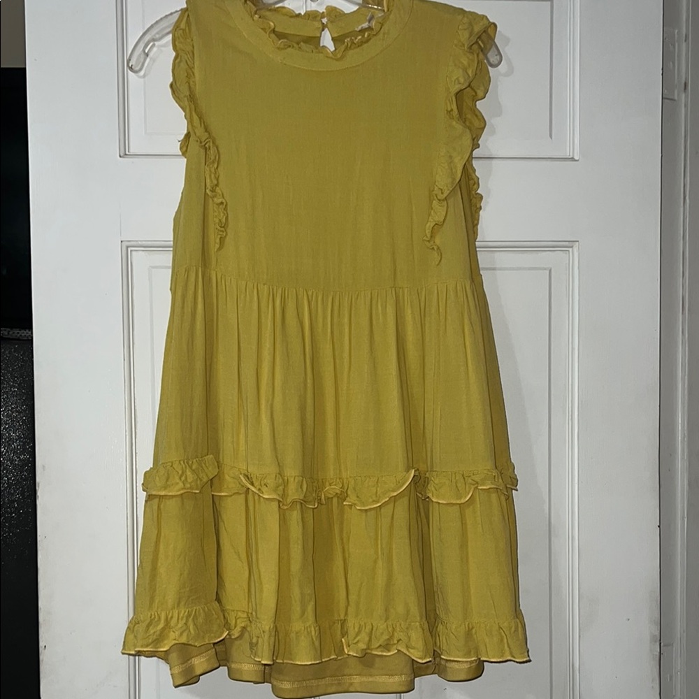 Beautiful Mustard Yellow Dress